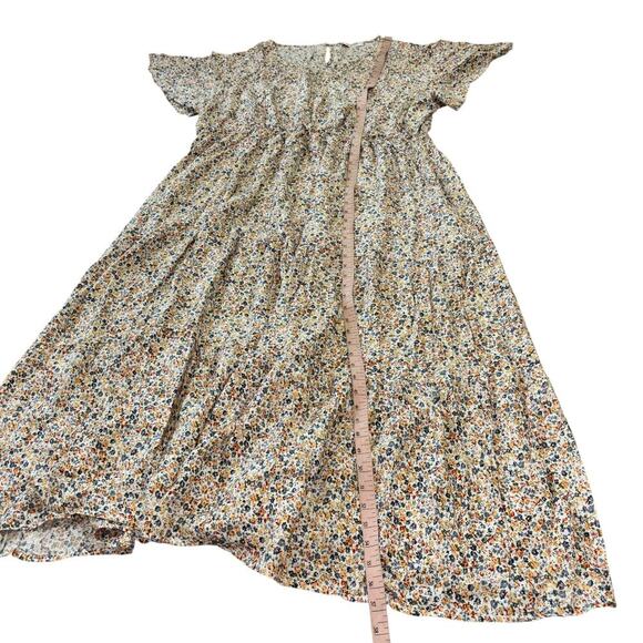 Nemidor Floral Tiered Cottagecore Dress Women’s 5XL Prairie Whimsical Church - Picture 11 of 11